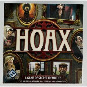 Hoax Card Game A Game Of Secret Identities Fantasy Flight Games‎ 2015 Complete
